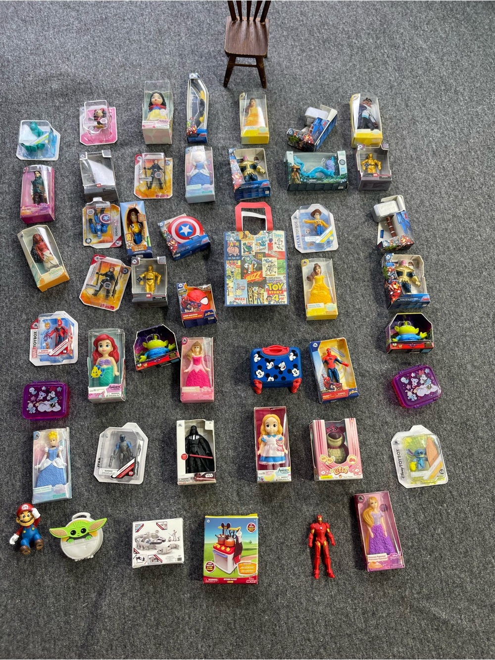 Assorted Kids' Toy Figures and Dolls - Mixed Colors